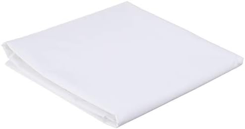  Premium 100% Cotton Zippered Euro Square Pillow Protector - 26 X 26 - White - 300 Thread Count - Hypoallergenic Pillowcase With Zipper - Breathable Encasement Cover