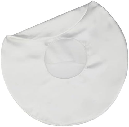  D. Cozy Ear Piercing Pillow For Side Sleepers CHN Pillow With Hole For Ear Pain Inflammation Pressure Sores Side Sleeping O-Shaped Donut Guard With Removable Cover Silk Gray