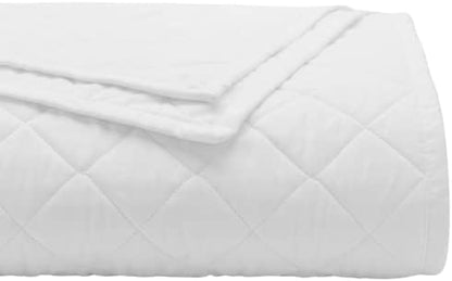  Lassic Luxury Quilt | American Grown 100% Cotton Batting | Lightweight All Season USA Made Vintage Style Bedspread | Durable Oversized And Machine Washable | King/Cal King | Natural