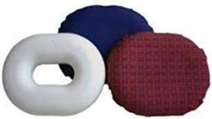  Rose Healthcare Memory Foam Donut Tailbone & Coccyx Seat Cushion - Pain Relief Pillow For Hemorrhoid, Prostate, Pregnancy, Post Natal, Post Surgery And Sciatica Memory Foam Large, 18" Diameter