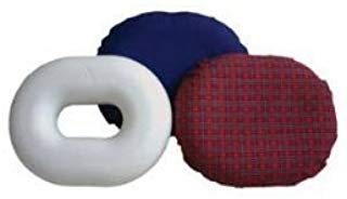  Rose Healthcare Memory Foam Donut Tailbone & Coccyx Seat Cushion - Pain Relief Pillow For Hemorrhoid, Prostate, Pregnancy, Post Natal, Post Surgery And Sciatica Memory Foam Large, 18" Diameter