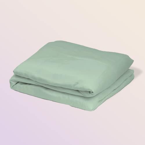  100% Eucalyptus Lyocell Duvet Cover - All-Season Soft, Cool & Cozy With Easy-to-Fasten Ties & Buttons - Down Alternative & Zero Static, King Sage