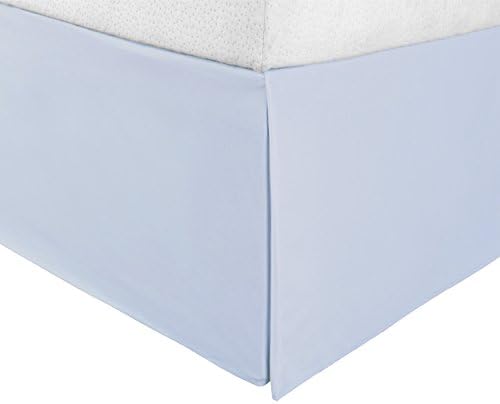 Superior Uperior Infinity Luxury Soft 100% Brushed Microfiber Tailored Bed Skirt With 15” Drop, Wrinkle Resistant With Pleats And Split Corners - Twin XL Bedskirt, Lilac