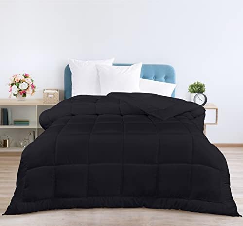  All Season Down Alternative Quilted Twin/Twin XL Comforter - Duvet Insert With Corner Tabs - Machine Washable – Bed Comforter - White