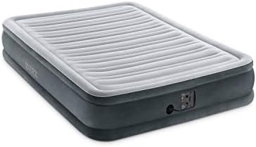 Intex Comfort Dura-Beam Airbed Internal Electric Pump Bed Height Elevated (2020 Model)