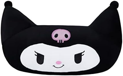  Roffatide Anime My Melody Car Neck Pillow 2 PCS Plush Auto Head Neck Rest Cushion For Chairs, Recliners, Driving Seats