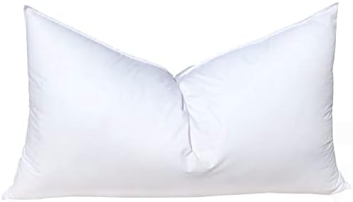  Pillowflex Synthetic Down Pillow Insert - 16x26 Down Alternative Pillow, Ultra Soft Body Pillow, Large Standard Body Bed Sleeping Pillow - 1 Decorative Pillow Form