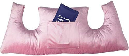  Cococar Mastectomy Recovery Pillow, Post Surgery Seat Belt Pillow For Post Breast Cancer Surgery Or Open Heart Surgery, Soft Lumpectomy Pillow, Chemo Port Pillow, Hysterectomy Recovery Pillow