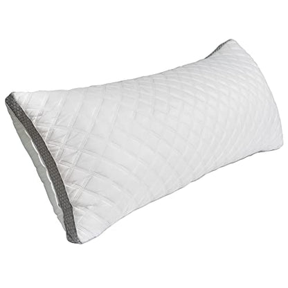  DCSTA Body Pillows For Adults Side Sleeper, Pregnancy Pillows For Sleeping, Maternity Pillow For Pregnant Women, Long Big Full Pillows For Bed, High Loft Quilted Body Pillow (21 X 54, White)