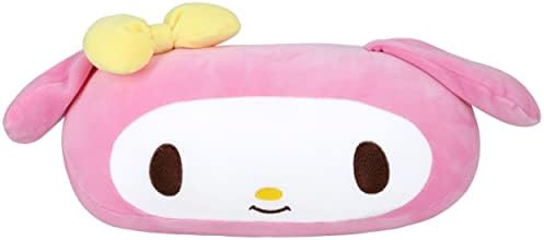 Roffatide Anime My Melody Car Neck Pillow 2 PCS Plush Auto Head Neck Rest Cushion For Chairs, Recliners, Driving Seats