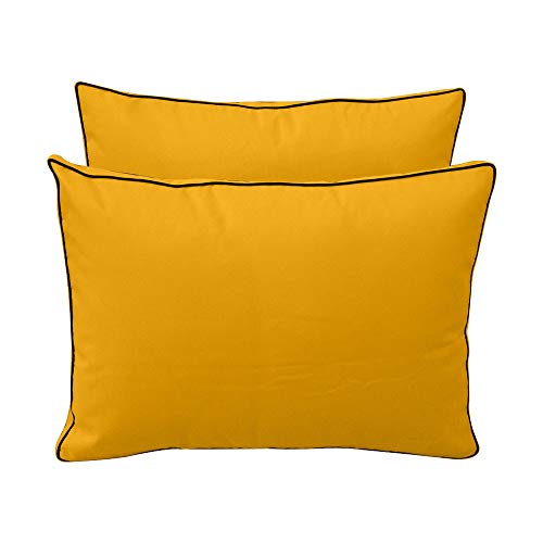  |SLIPCOVER ONLY|S1 Outdoor Daybed Mattress Bolster Backrest Cushion Covers Contrast Trim Twin AD108