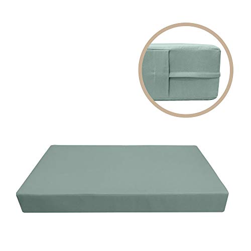  *Cover ONLY*-Style 3 Outdoor Daybed Mattress Bolster Back Pillow Slipcovers Knife Edge Twin-AD002