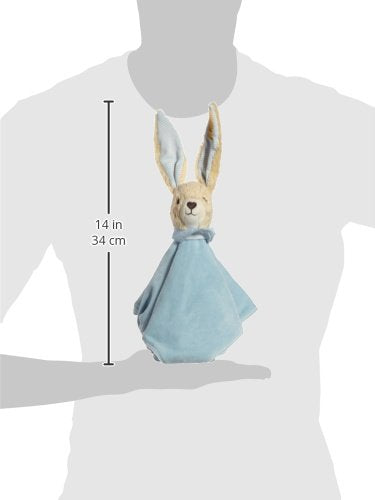 Steiff Hoppel Rabbit Comforter (Blue, 28cm)