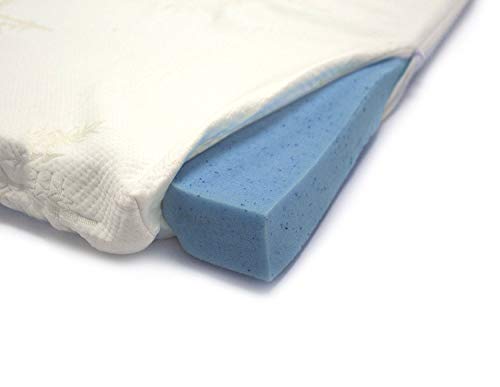  Gel Memory Foam Mattress Topper – 2 Inches Thick With Premium 2.5 Pound Density And A Cover That’s Removable And Washable (King)