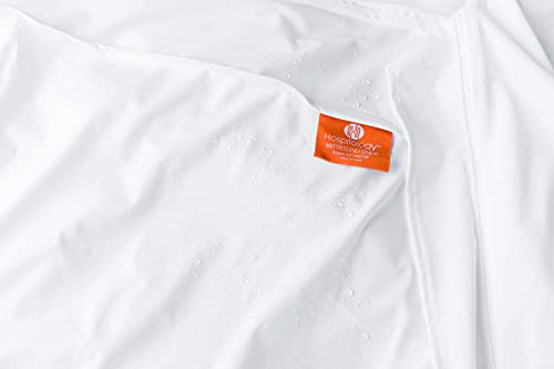  Mattress Encasement - Zippered Bed Bug Dust Mite Proof Hypoallergenic - Sleep Defense System - Queen - Waterproof - Stretchable - Standard 12" Depth - 60" W X 80" L