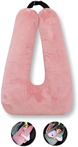  Travel Pillow Car Sleeping Long Journeys Pillows For The Back Seat Adults And Children On Head Support And Body Support U-Shaped Pillows(Grey)