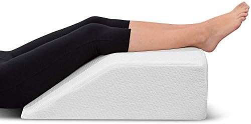  Ebung Memory Foam Leg Elevation Pillows - Leg Support Pillow To Elevate Feet, Sleeping, Blood Circulation, Leg Swelling Relief, Sciatica Pain Relief, Back Pain & Pregnancy - Leg Wedges For Elevation