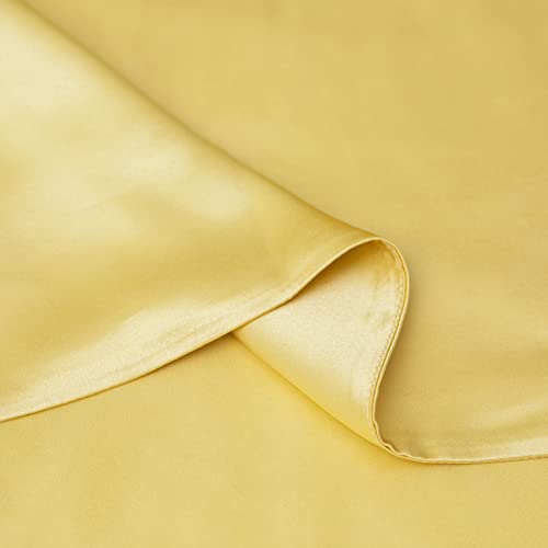  CloverSilk 22 Momme Silk Duvet Cover, 100% Mulberry Silk Comforter Quilt Cover With Zipper Closure, Ultra Soft, Durable, 1pc Duvet Cover Only - King Size, Champagne