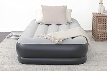  Durable Inflatable Air Mattress With Built-in Pump, Pillow And USB Charger