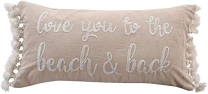  Levtex Home Palmira Palmira Quilted Euro Sham (26x26in.) - Embroidered Palm Leaves - Reversible
