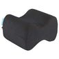  Bonmedico Knee Pillow Knee Support - Home Office Side Sleeper Pillow For Between Legs When Sleeping, Soft Memory Foam Made For Sciatica Pain Relief And Back Pain Relief, Black