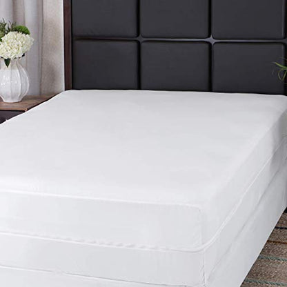  Queen Mattress Protector Cover Zippered | 100% Waterproof Bed Bug Encasement | Soft, Hypoallergenic And Breathable | Queen Size (60"x80")