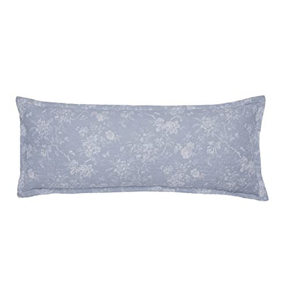 Laura Ashley Home - Daybed Set, Lightweight Bedding With Matching Shams & Pillow Cover, Home Decor For All Seasons (Walled Garden Blue, Daybed)