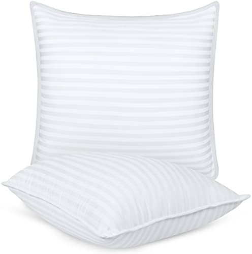  Pillows For Sleeping Queen Size (White), Set Of 2, Cooling Hotel Quality, For Back, Stomach Or Side Sleepers