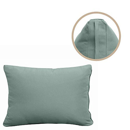  *Cover ONLY*-Style 3 Outdoor Daybed Mattress Bolster Back Pillow Slipcovers Knife Edge Twin-AD002