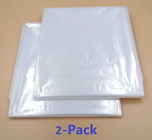  2 Pack Mattress Bag For Moving And Storage, Medium Weight, Fits Queen And King Size Mattress