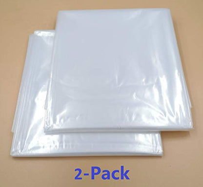  2 Pack Mattress Bag For Moving And Storage, Medium Weight, Fits Queen And King Size Mattress