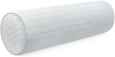  Kingnex Bolster Roll Pillow For Sleeping On Back Or Side Under Knee To Relief Lower Back Pain Between Legs For Side Sleepers Cylinder Pillow With Removable Cooling Cover 24x8