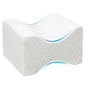  Knee Pillow For Side Sleepers - Wedge Contour Memory Foam Leg Pillow For Sleeping With Extra Cover, Cooling Gel For Sciatica Relief, Leg Pain, Lower Back Pain, Joint Hip Pain