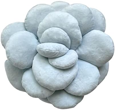  Mello Moonstone 3D Succulent Plant Pillow Aurora Green Bed Flower Decorative Cute Soft Sofa And Chair Plush Throw Cushion Great For Plant Lovers Green Thumb Friends And Family Accent Decor Gift