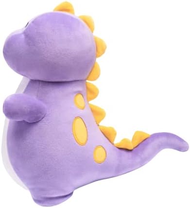  BHALOOZ Pink Cute Soft Dinosaur Stuffed Animal Plush Toy - Pillow Plushies For Children, Kids, Girls, Boys - Cuddly Kawaii Dino For Christmas, Birthdays, Party - ARLO