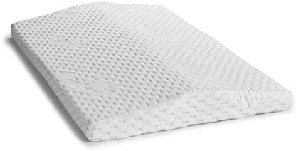  ComfiLife Lumbar Support Pillow For Sleeping Memory Foam Pillow For Back Pain Relief - Side, Back And Stomach Sleepers- Triangle Wedge Bolster Pillow - Bed Rest Pillow (White, Standard)