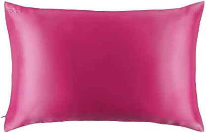 Slip Lip Silk King Pillowcase, Charcoal (20" X 36") - 100% Pure 22 Momme Mulberry Silk Pillowcase - Anti-Aging, Anti-BedHead, Anti-Sleep Crease