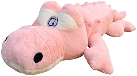  Hofun4U Crocodile Plush Pillow, Alligator Stuffed Animal, Giant Crocodile Plush Body Pillow Home Decor Xmas Valentine’s Birthday Gift For Boys Girls Adults Kids (Shade Green,67 Inch)