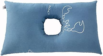  ZZYYZZ Pillow With Ear Hole, Pain Relief Ear Pillow, Ear Guard Pillow, Side Sleeping Pillow For Ear Piercing Ear Pain Ear Inflammation Pressure Sores,C