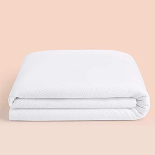  Sleep Waterproof Mattress Protector, Queen, White