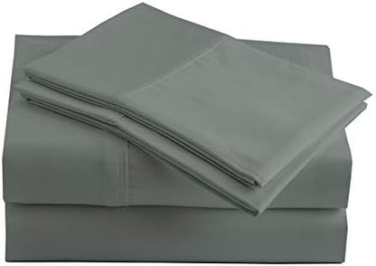  Peru Pima Luxury Pillowcase Set - 100% Peruvian Pure Cotton - 800 Thread Count - Hotel Quality Sateen - King Size - Ivory