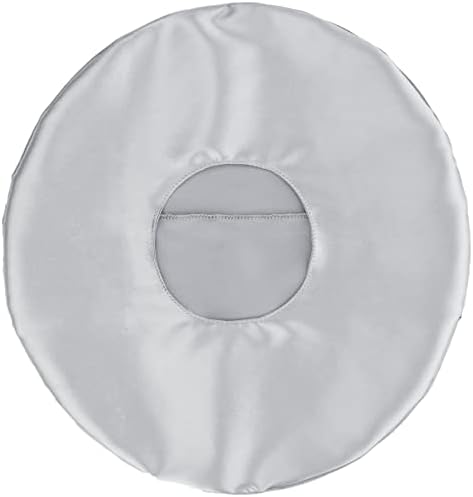  HapiPoppy Detachable Piercing Pillow With Silk Pillowcase, Easy To Clean Ear Pillow With Hole For Side Sleepers, Ear Pain, Head, Cnh, Pressure Sore | Washable Donut Smooth Guard Pillows Champagne