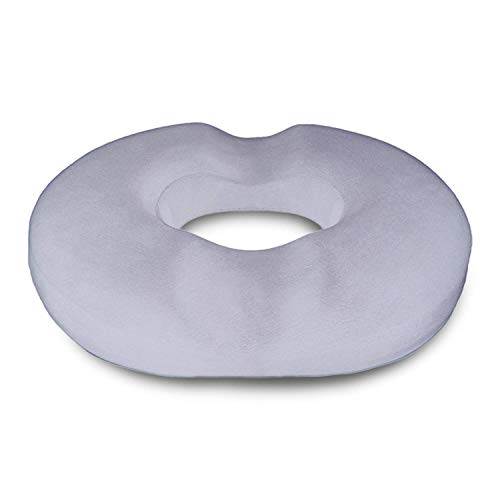  Donut Pillow Hemorrhoid Seat Cushion - Orthopedic Memory Foam – Contoured Luxury Comfort, Pain Relief And Supports Prostate, Pregnancy, Post Natal Sciatica Coccyx, Surgery & Tailbone Pressure Dr Flink