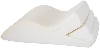  Wedge Pillow / Elevated Support Cushion For Leg, Knee, Back, Hip And Joint Pain, Sciatica Relief, Spine Alignment, Pregnancy And Sleeping By Bluestone