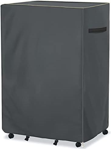  Folding Bed Storage Cover,Universal Waterproof Rollaway Bed Cover 39" L X 15" W X 44.8" H,Fits Twin Size 38-Inch Beds,600D Oxford Dustproof Protective Rollaway Bed Protector,Black.