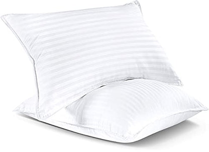 Pillows For Sleeping, Set Of 8, Cooling Hotel Quality, For Back, Stomach Or Side Sleepers (8, Queen)