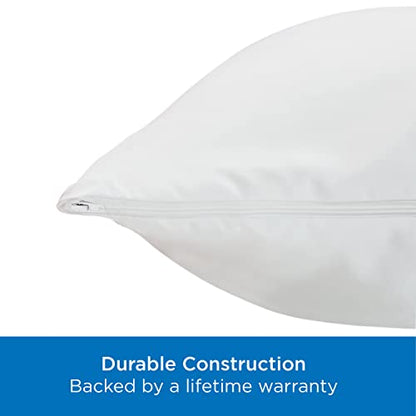  Allergy Pillow Protector, Standard/Queen - 4 Pack