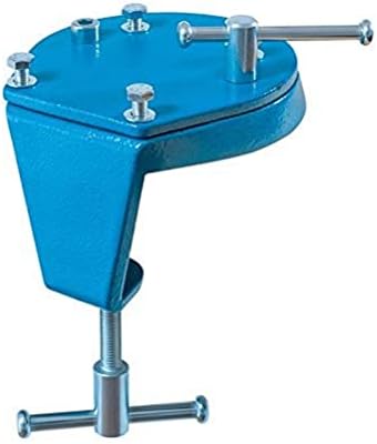  Heuer 119103 Turntable + Table Clamp (Swivel Clamp 2 In 1 Flexible Attachment Weight 1 Kg Table Thickness Vice 10-60 Mm / 100 Mm