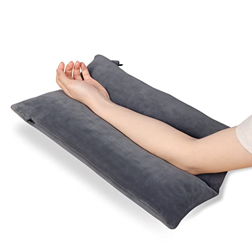  Arm Elevation Pillow Shredded Memory Foam Filled Arm Stabilizer Elevation Pillow For Swelling And Circulation Pain Relief For Arm Pain, Shoulder Surgery And Leg Injury, Removable Washable Cover