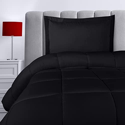  Queen Comforter Set With 2 Pillow Shams - Bedding Comforter Sets - Down Alternative White Comforter - Soft And Comfortable - Machine Washable